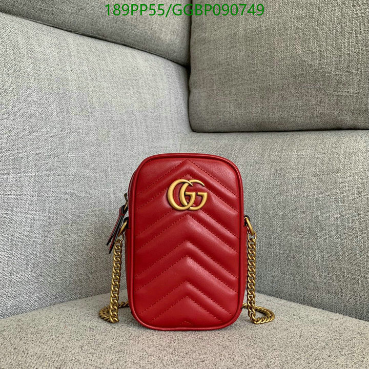Gucci Bag-(Mirror)-Marmont,Code: GGBP090749,$:189USD