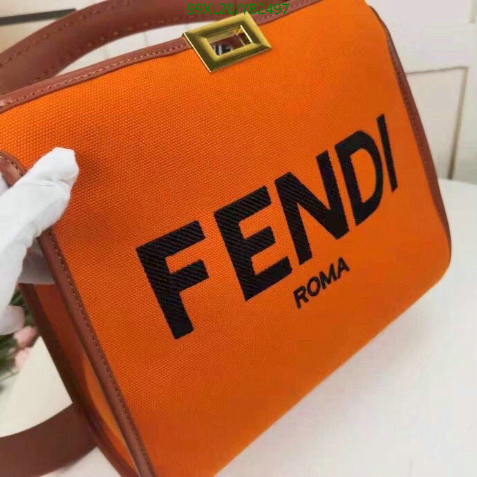 Fendi Bag-(4A)-Diagonal-,Code: YB2497,$: 99USD