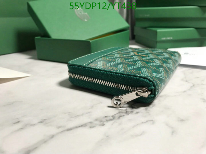 Goyard Bag-(Mirror)-Wallet-,Code: YT438,$: 55USD