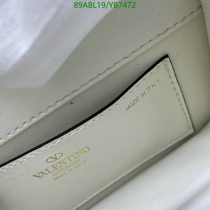 Valentino Bag-(4A)-LOC-V Logo ,Code: YB7472,$: 89USD