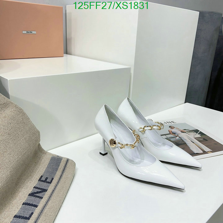 Women Shoes-Miu Miu, Code: XS1831,$: 125USD