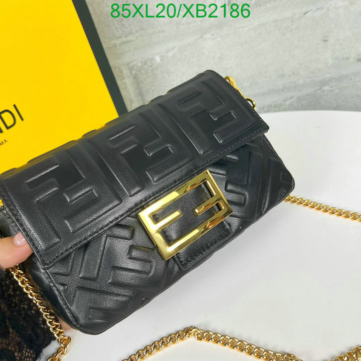 Fendi Bag-(4A)-Baguette-,Code: XB2186,$: 85USD