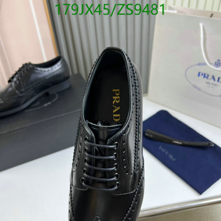 Men shoes-Prada, Code: ZS9481,$: 175USD