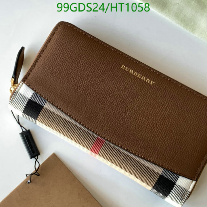 Burberry Bag-(Mirror)-Wallet-,Code: HT1058,$: 99USD