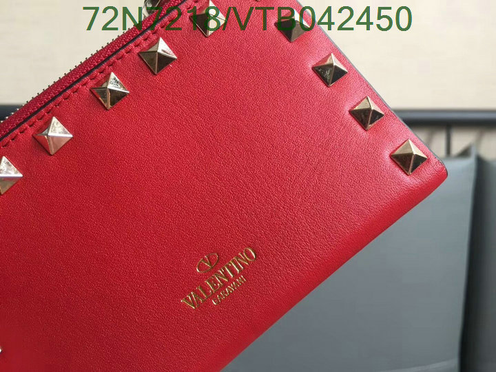 Valentino Bag-(Mirror)-Wallet-,Code: VTB042450,$:72USD