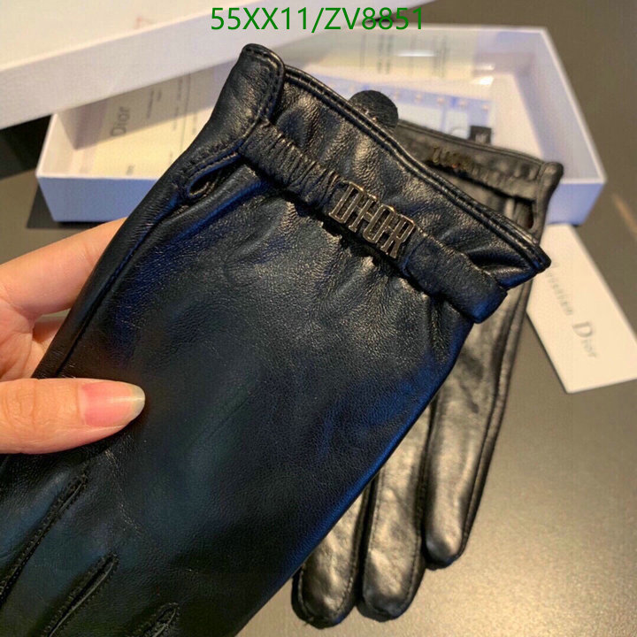 Gloves-Dior, Code: ZV8851,$: 55USD