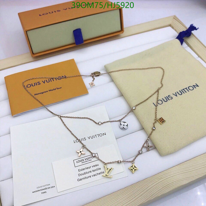 Jewelry-LV,Code: HJ5920,$: 39USD