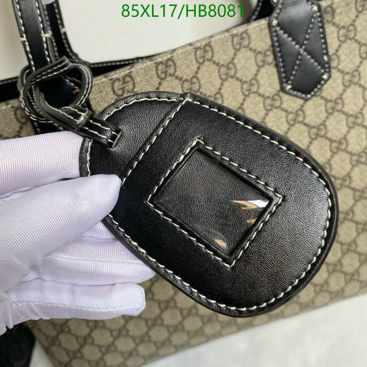 Gucci Bag-(4A)-Handbag-,Code: HB8081,$: 85USD