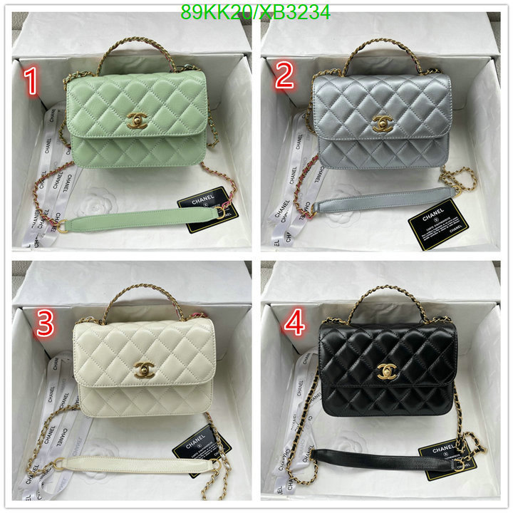 Chanel Bags ( 4A )-Diagonal-,Code: XB3234,$: 89USD