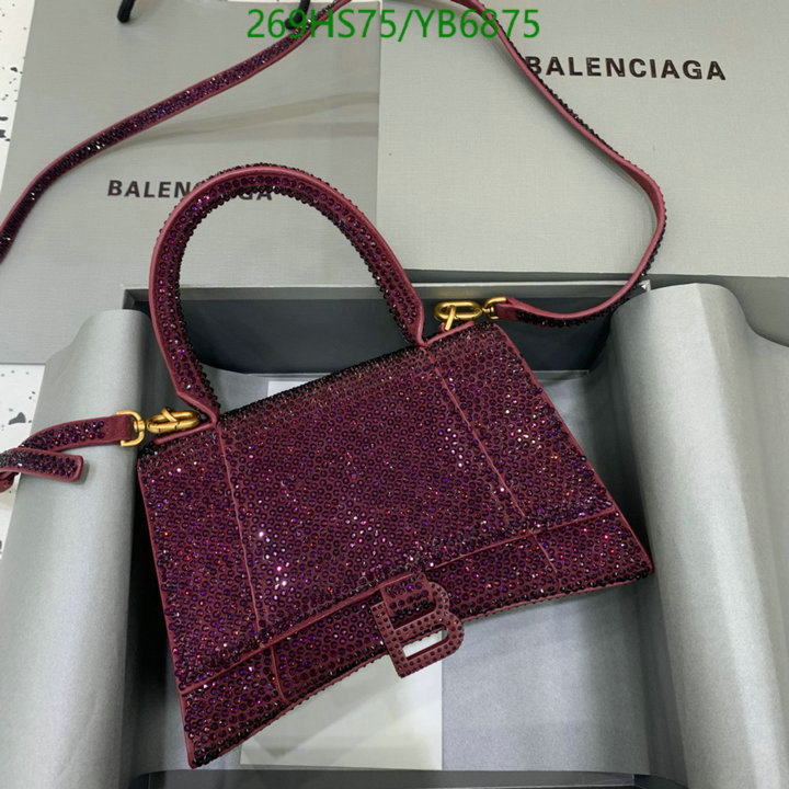 Balenciaga Bag-(Mirror)-Hourglass-,Code: YB6875,