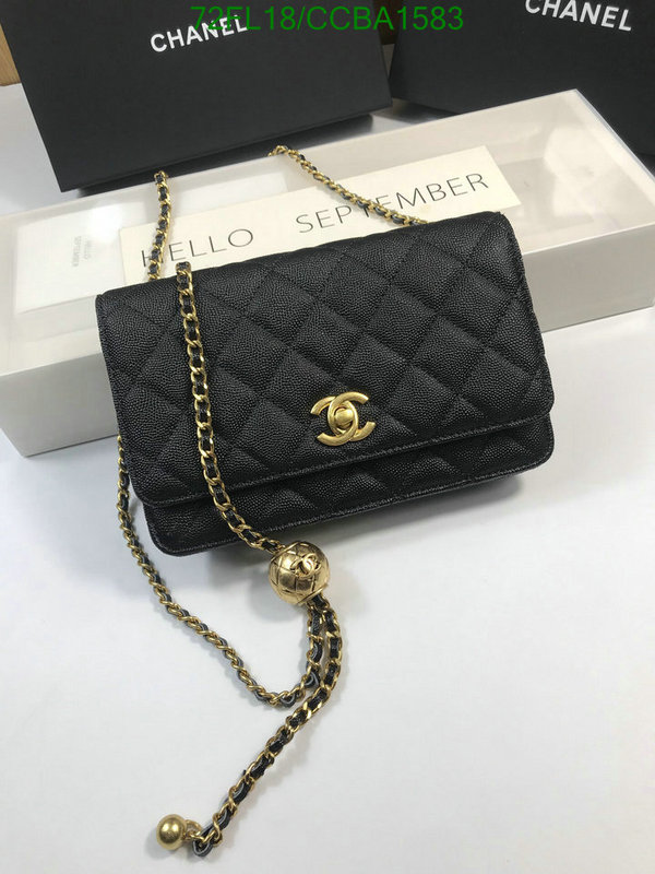 Chanel Bags ( 4A )-Diagonal-,Code: CCBA1583,$: 72USD