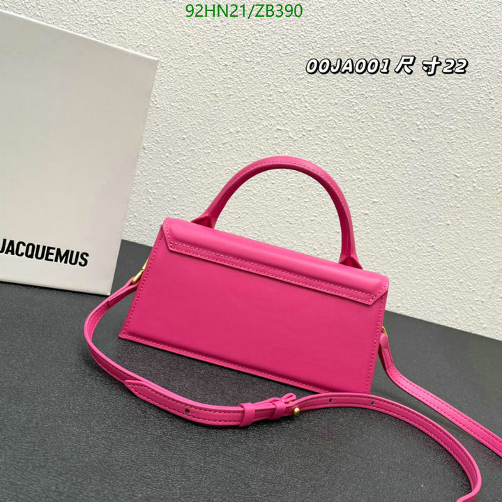 Jacquemus Bag-(4A)-Handbag-,Code: ZB390,$: 92USD