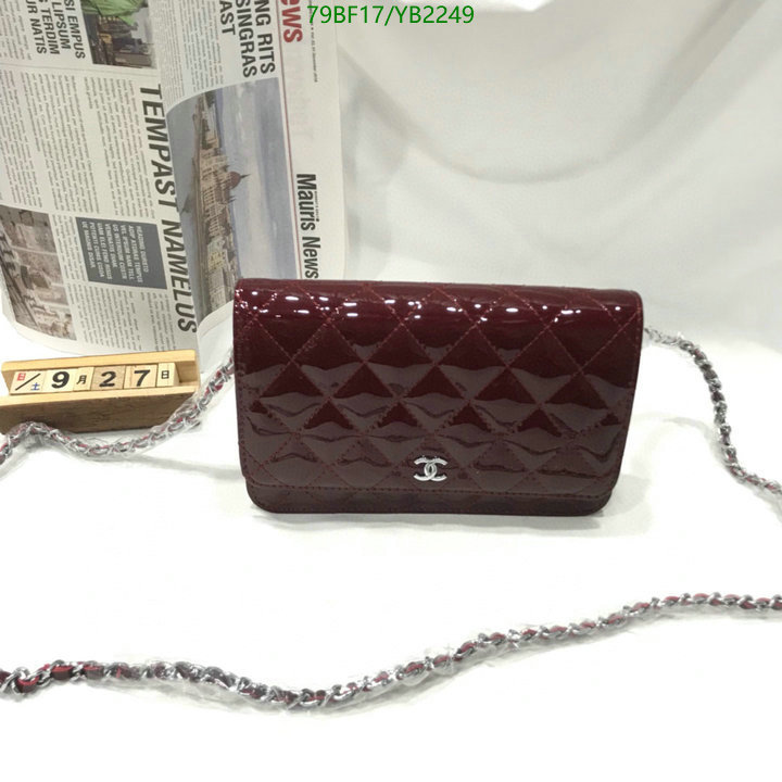 Chanel Bags ( 4A )-Diagonal-,Code: YB2249,$: 79USD