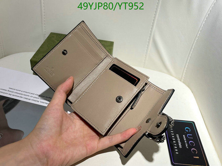 Gucci Bag-(4A)-Wallet-,Code: YT952,$: 49USD