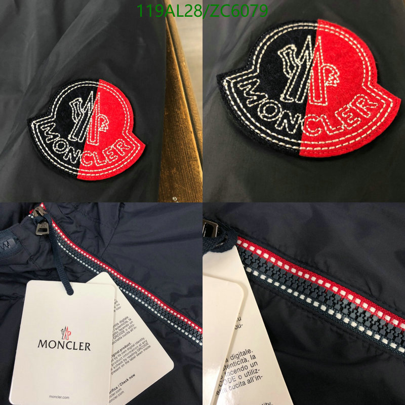 Down jacket Men-Moncler, Code: ZC6079,$: 119USD