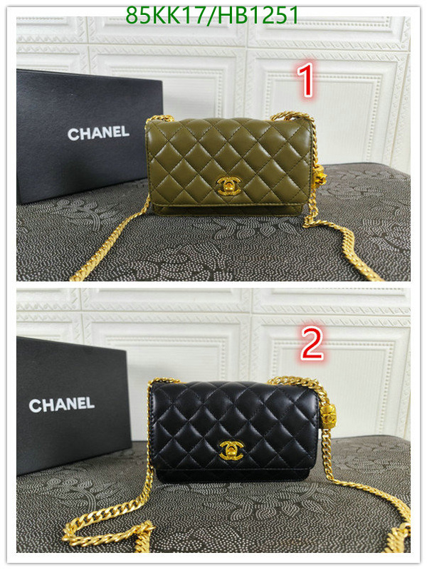 Chanel Bags ( 4A )-Diagonal-,Code: HB1251,$: 85USD