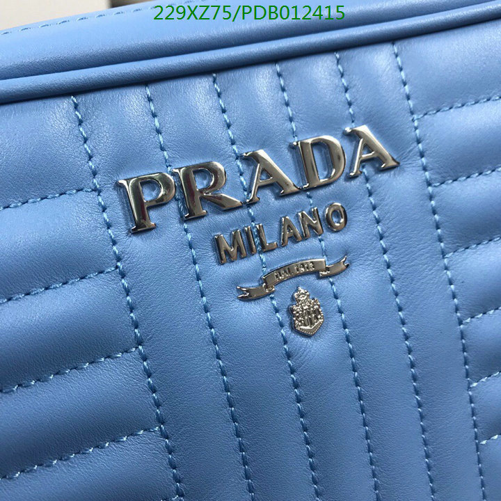 Prada Bag-(Mirror)-Diagonal-,Code: PDB012415,$:229USD