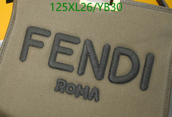 Fendi Bag-(4A)-Handbag-,Code: YB30,$: 125USD