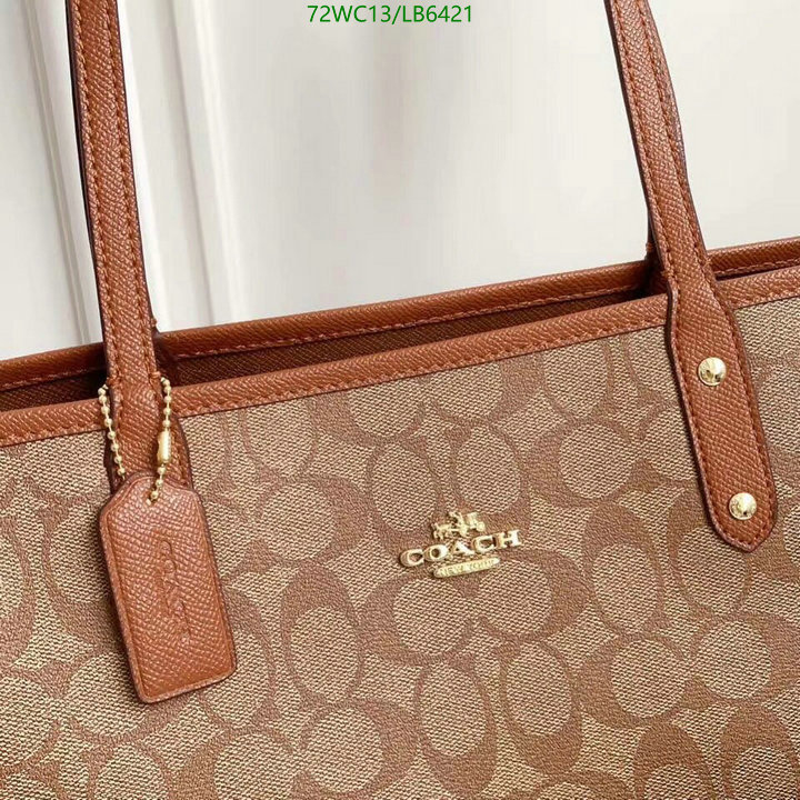 Coach Bag-(4A)-Tote-,Code: LB6421,$: 72USD