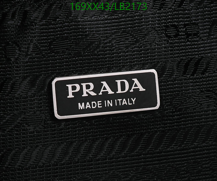 Prada Bag-(Mirror)-Handbag-,Code: LB2173,$: 169USD