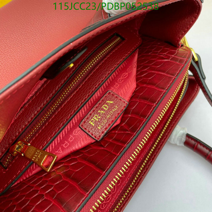 Prada Bag-(4A)-Handbag-,Code: PDBP052538,$: 115USD