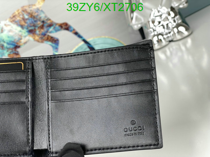 Gucci Bag-(4A)-Wallet-,Code: XT2706,$: 39USD