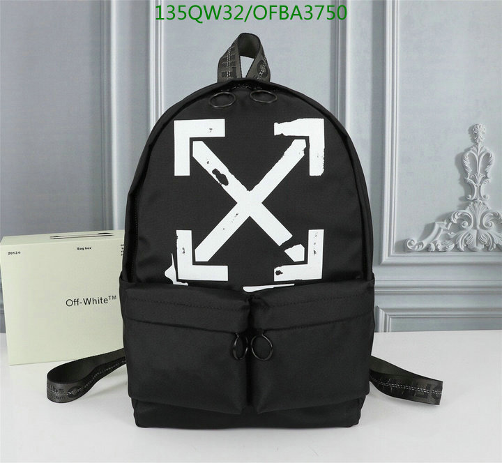 Off-White Bag-(Mirror)-Backpack-,Code: OFBA3750,$: 135USD