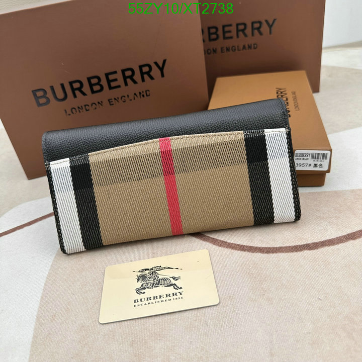 Burberry Bag-(4A)-Wallet-,Code: XT2738,$: 55USD