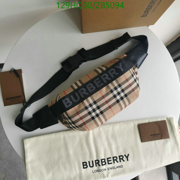 Burberry Bag-(Mirror)-Belt Bag-Chest Bag--,Code: ZB5094,$: 129USD