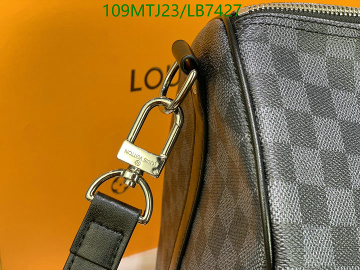 LV Bags-(4A)-Keepall BandouliRe 45-50-,Code: LB7427,$: 109USD