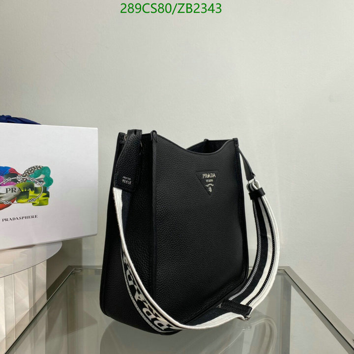 Prada Bag-(Mirror)-Diagonal-,Code: ZB2343,$: 289USD