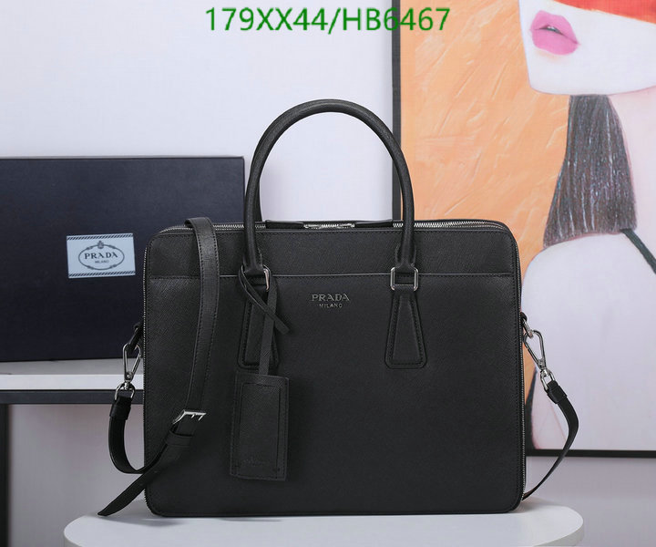 Prada Bag-(Mirror)-Handbag-,Code: HB6467,$: 179USD