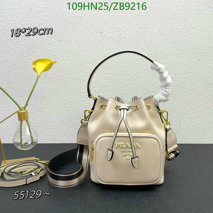 Prada Bag-(4A)-Diagonal-,Code: ZB9216,$: 109USD