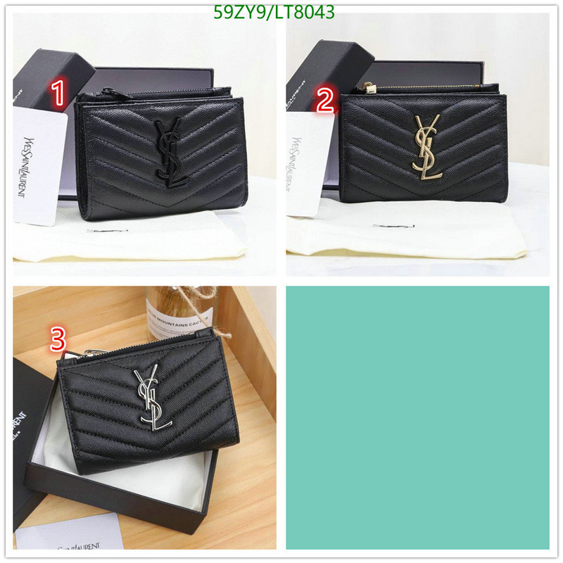 YSL Bag-(4A)-Wallet-,Code: LT8043,$: 59USD