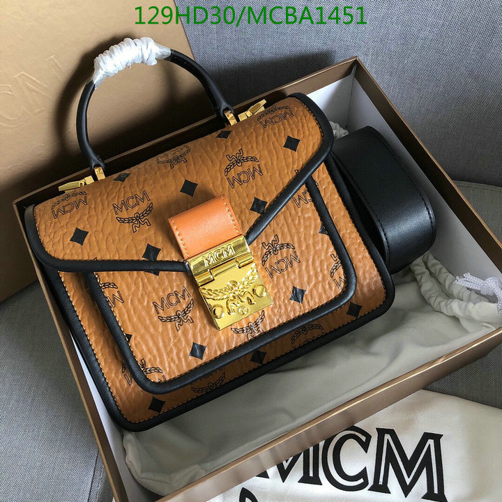 MCM Bag-(Mirror)-Diagonal-,Code: MCBA1451,$: 129USD