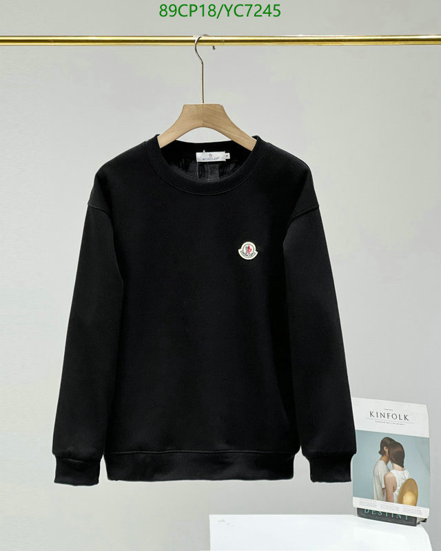 Clothing-Moncler, Code: YC7245,$: 89USD