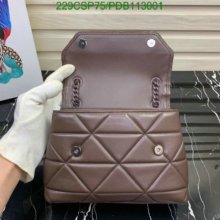 Prada Bag-(Mirror)-Diagonal-,Code: PDB113001,$: 229USD