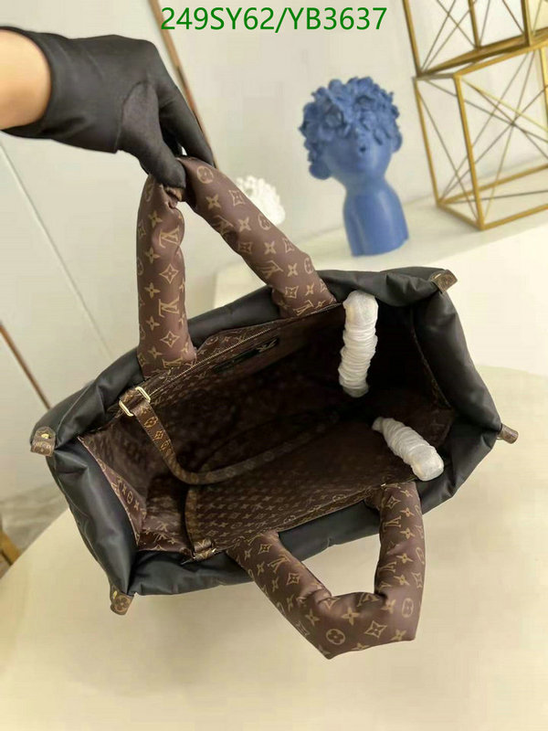 LV Bags-(Mirror)-Handbag-,Code: YB3637,$: 249USD