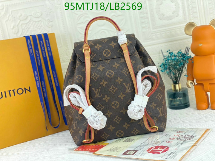 LV Bags-(4A)-Backpack-,Code: LB2569,$: 95USD