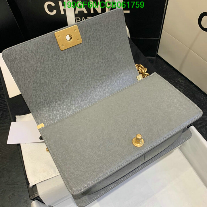 Chanel Bags -(Mirror)-Le Boy,Code: CCB061759,$: 199USD