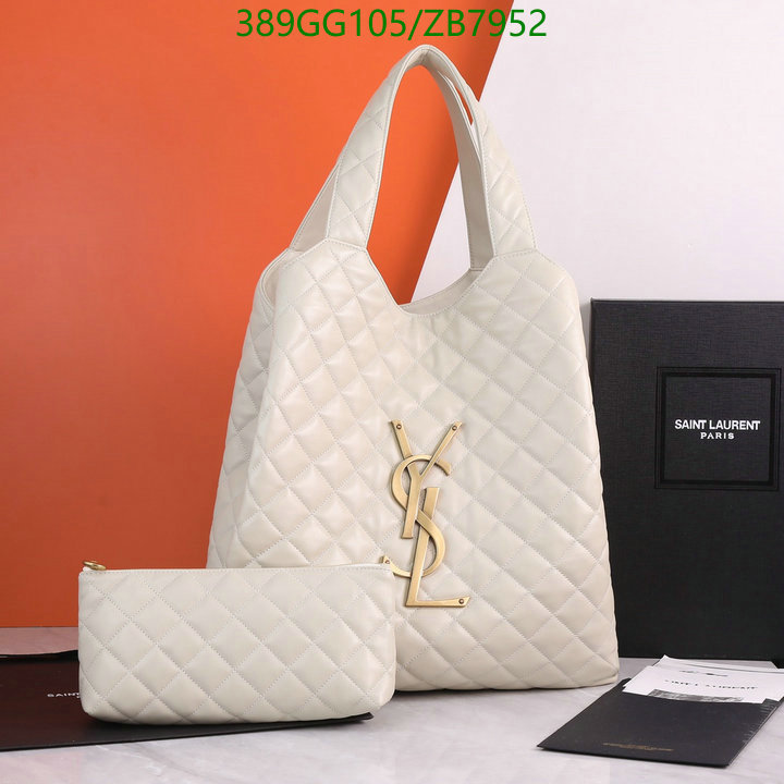 YSL Bag-(Mirror)-Handbag-,Code: ZB7952,$: 389USD