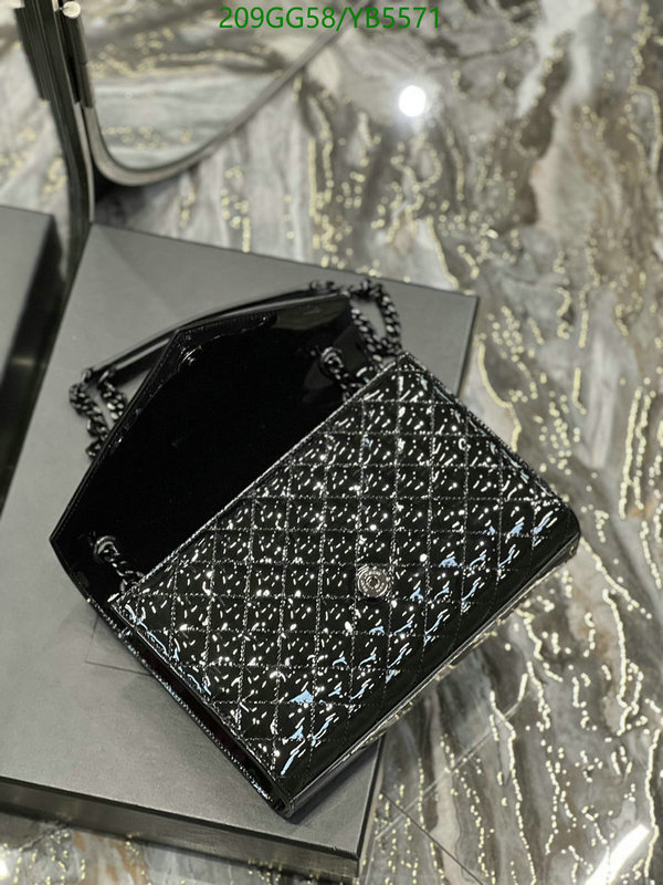 YSL Bag-(Mirror)-Envelope Series,Code: YB5571,$: 209USD