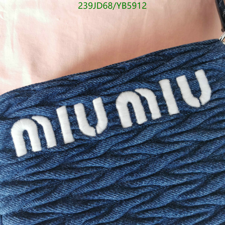 Miu Miu Bag-(Mirror)-Diagonal-,Code: YB5912,$: 239USD