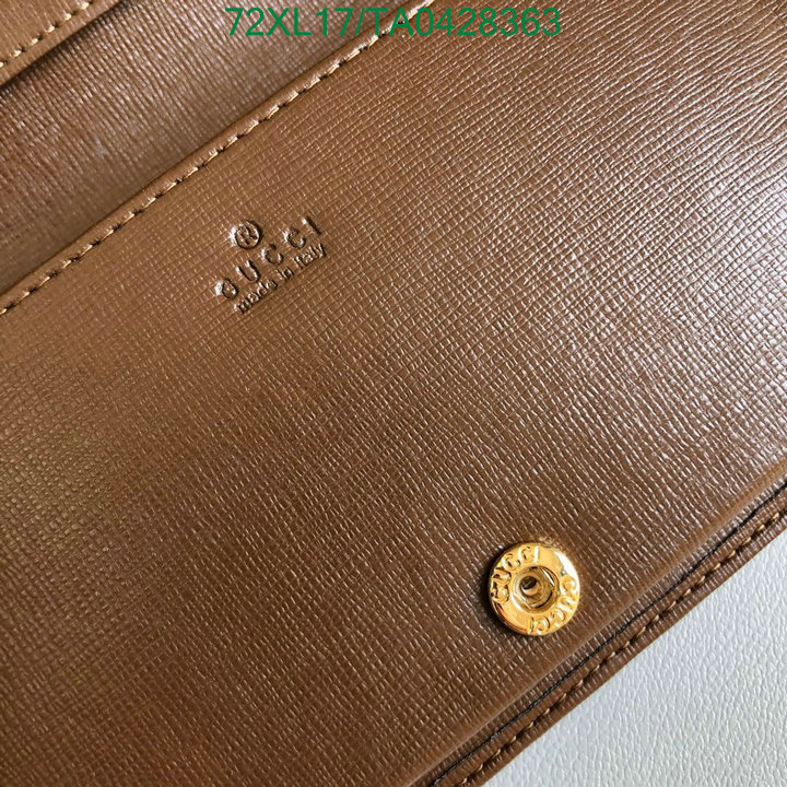 Gucci Bag-(4A)-Wallet-,Code:TA0428363,$: 72USD