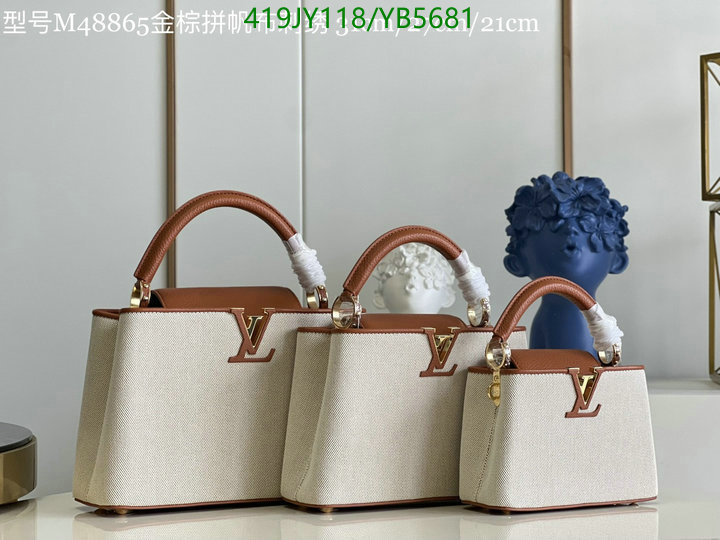 LV Bags-(Mirror)-Handbag-,Code: YB5681,