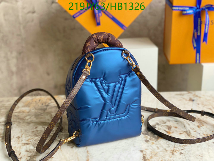 LV Bags-(Mirror)-Backpack-,Code: HB1326,$: 219USD