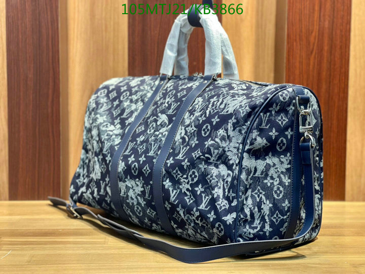 LV Bags-(4A)-Keepall BandouliRe 45-50-,Code: KB3866,$: 105USD