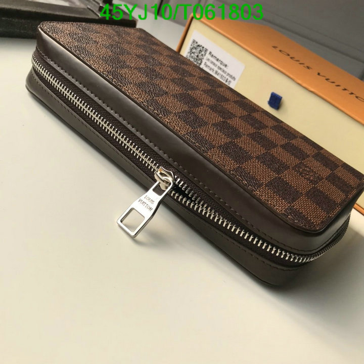 LV Bags-(4A)-Wallet-,Code: T061803,$: 45USD