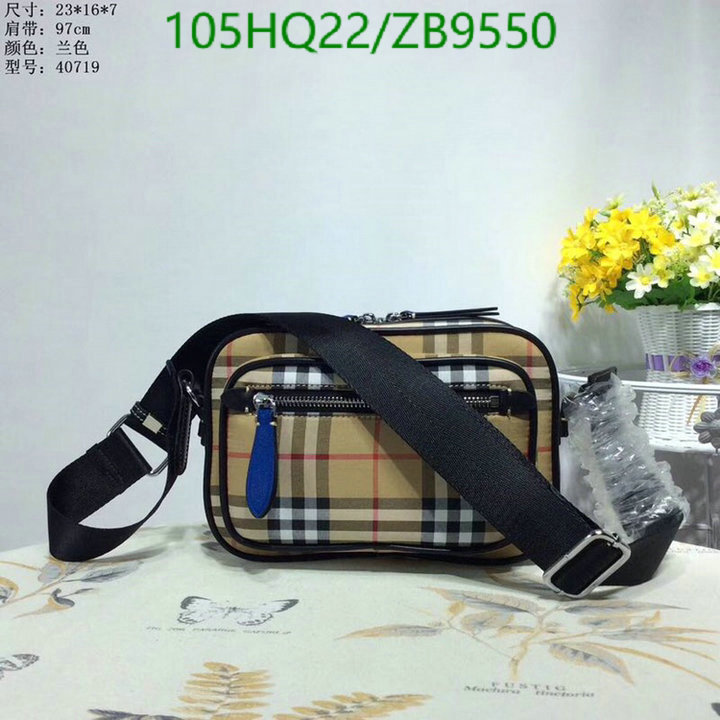 Burberry Bag-(4A)-Diagonal-,Code: ZB9550,$: 105USD