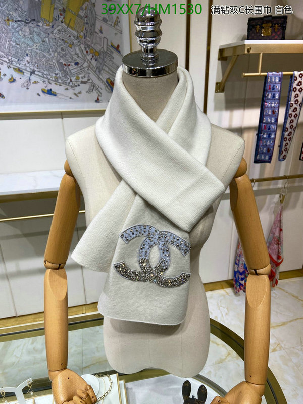 Scarf-Chanel, Code: HM1530,$: 39USD